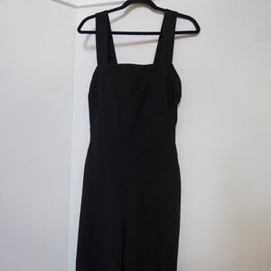 Madewell Black Tie Back Jumpsuit
